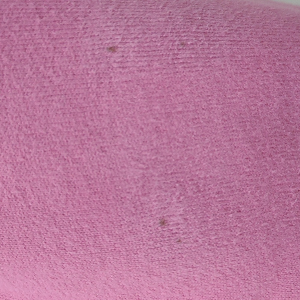 Basic Editions Pink Soft LS Roll Collar Sunflower Raised Design Sweatshirt - Picture 11 of 11